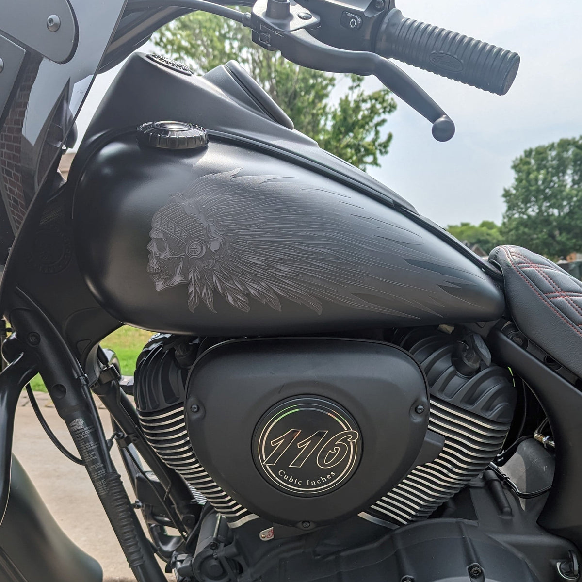 SWB-729-Indian Thunderstroke- Black Lift