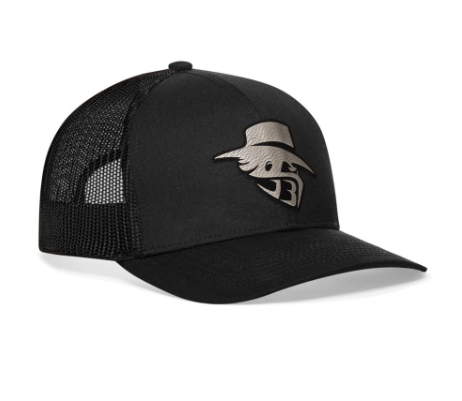 JBR Silver Logo Trucker Hat | Bandit Snapback