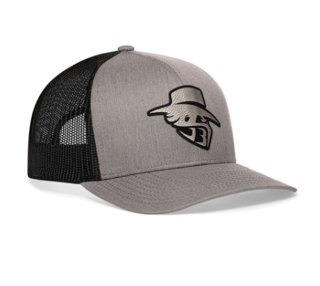 JBR Silver Logo Trucker Hat | Bandit Snapback