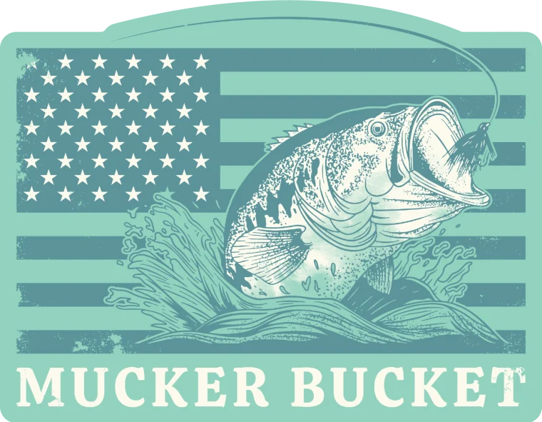 Big Bass America Sticker