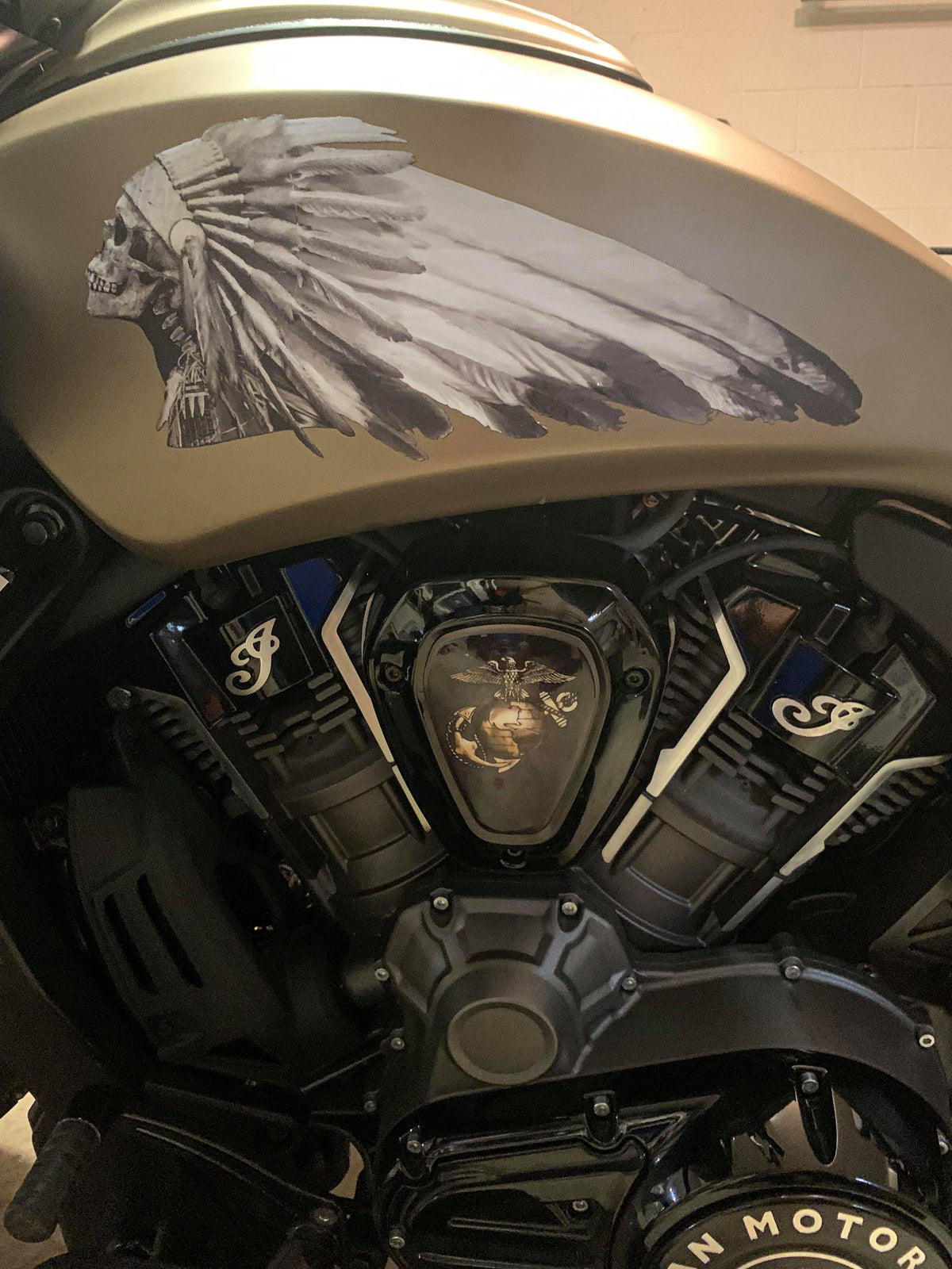 Powerplus V-Cover Decal - Marines