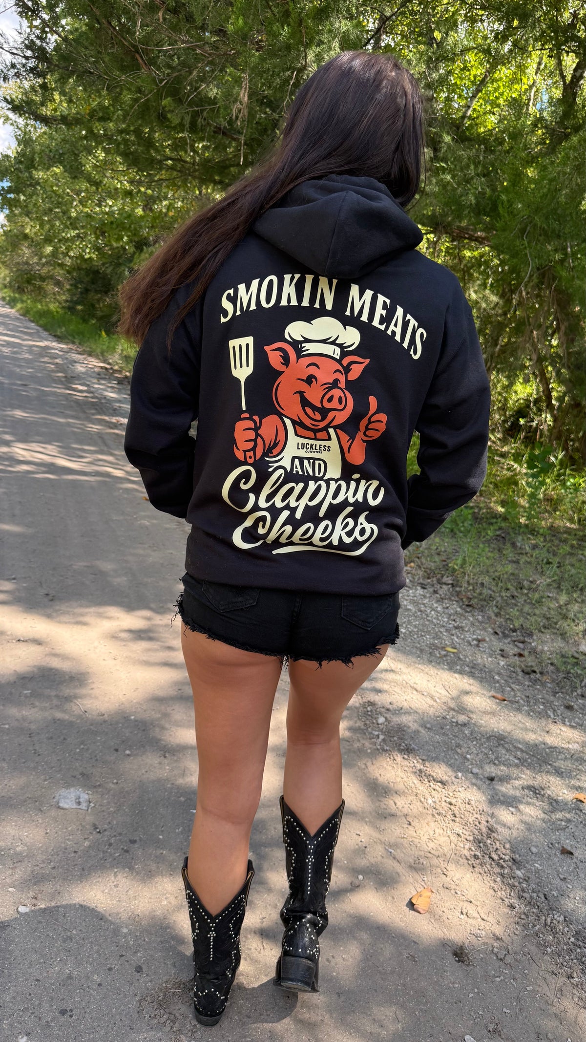 Smokin Meats and Clappin Cheeks Hoodie