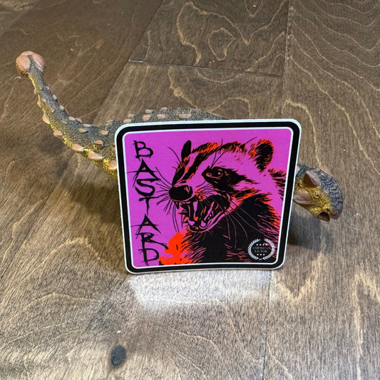 Sticker: Badger - Bastard