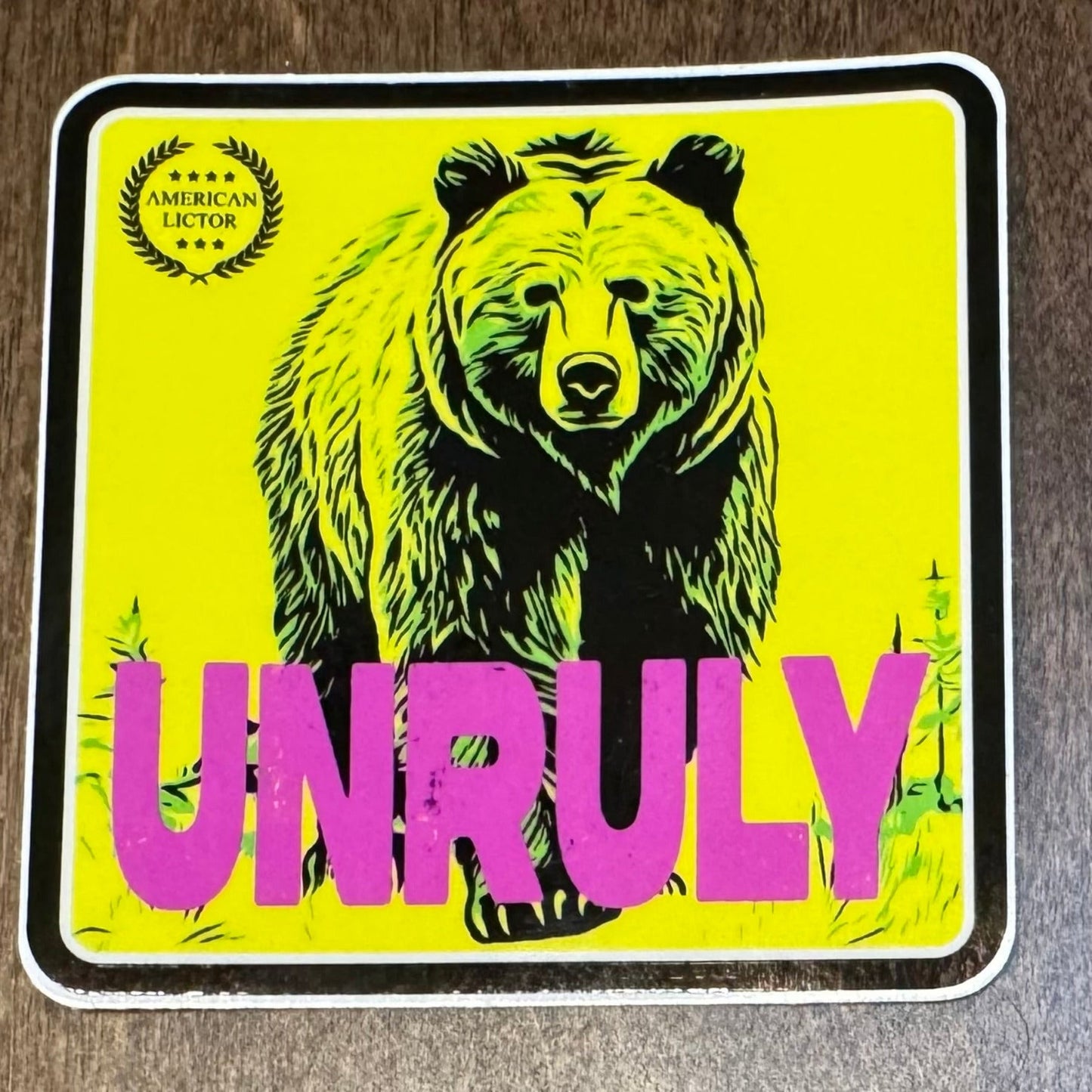 Sticker: Grizzly - Unruly