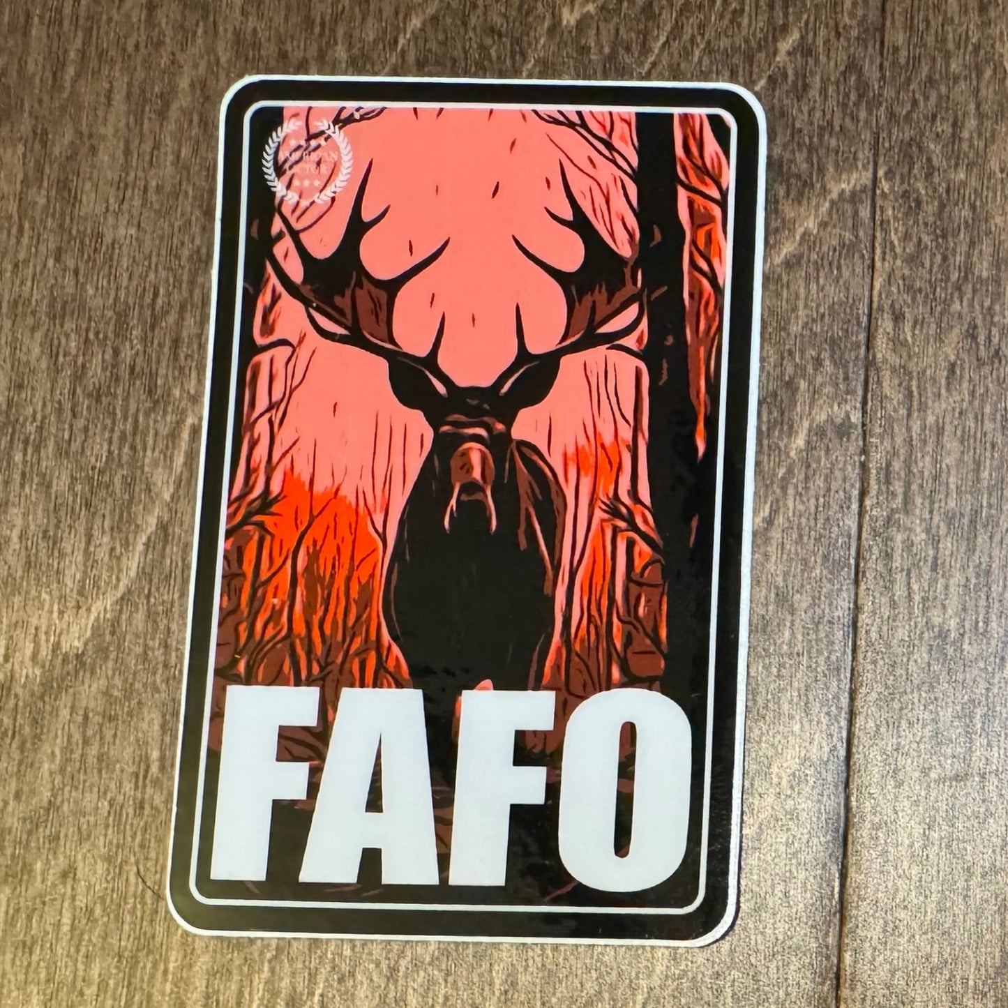 Sticker: Moose - FAFO