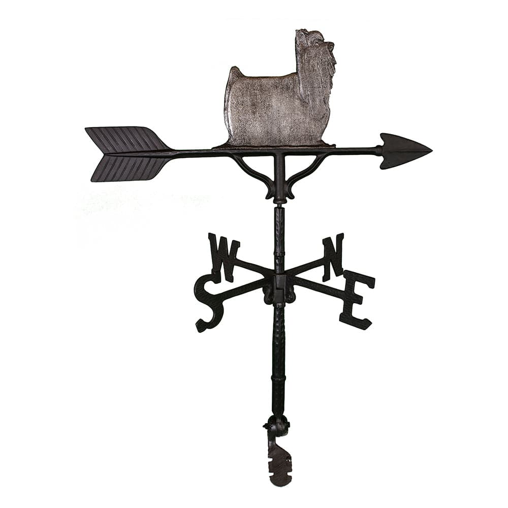 Yorkshire Terrier 32" Weathervane | Patriot Forged in the USA