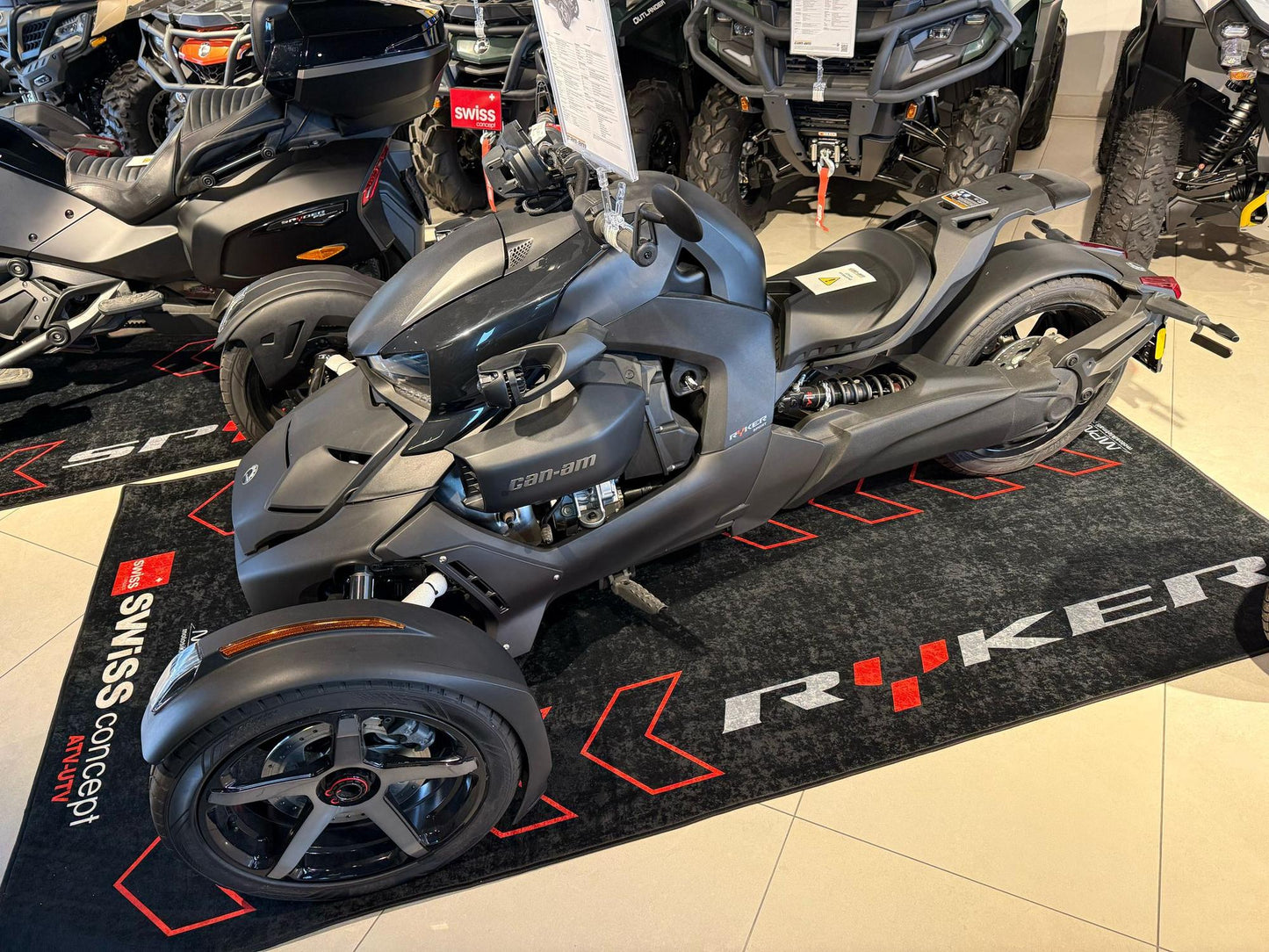 MPM Motorcycle Mat for Can-Am Ryker - MM7221