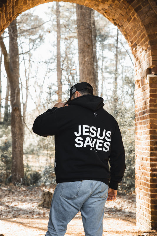 Jesus Saves Premium Hoodie