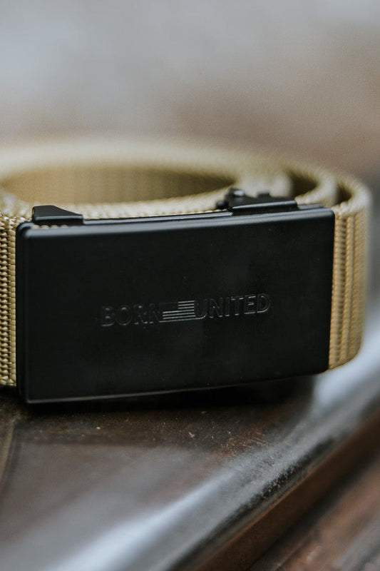 BU Logo Belt - Coyote