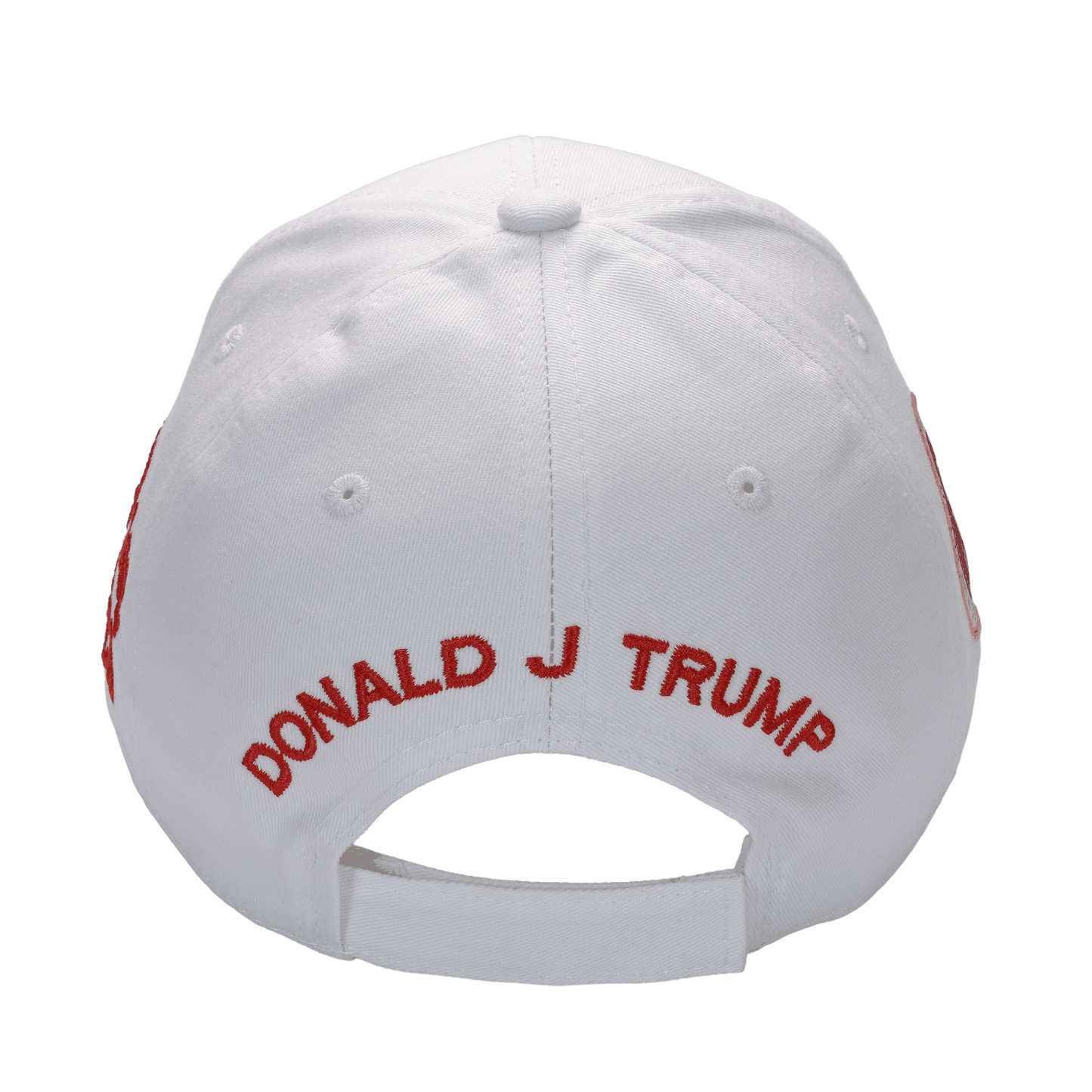 Trump 2028 Cap with Presidential Seal – Embroidered White MAGA Hat, Adjustable Dad Cap