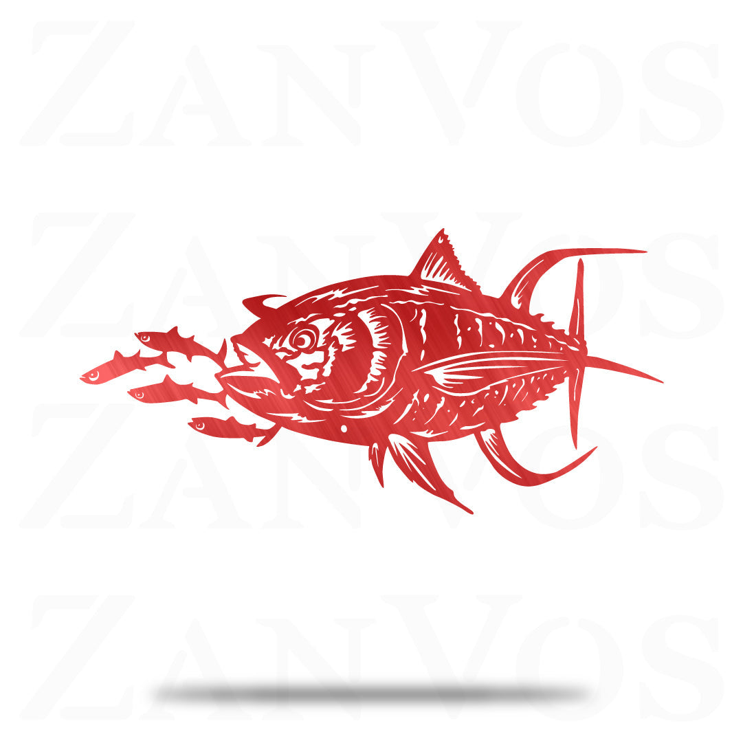 Tuna Chasing Bait