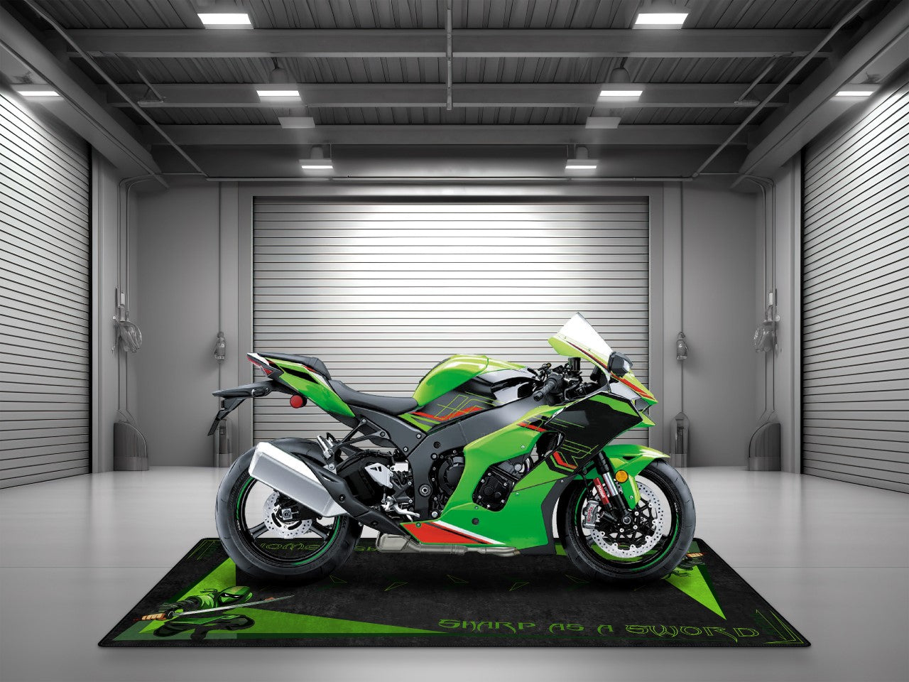 MPM Motorcycle Mat for Kawasaki Ninja - U201