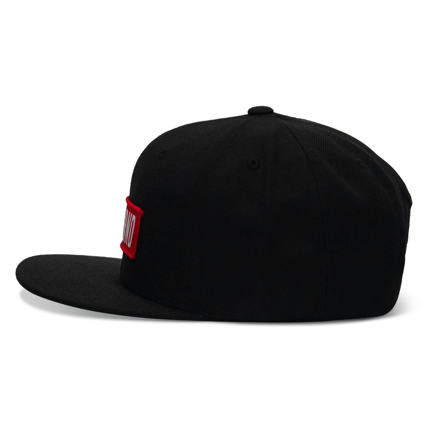 Ungovrnd Red Patch Flatbill SnapBack Hat