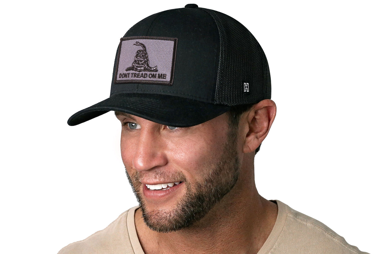 Dont Tread On Me Trucker Hat | Tactical Gadsden Flag Snapback