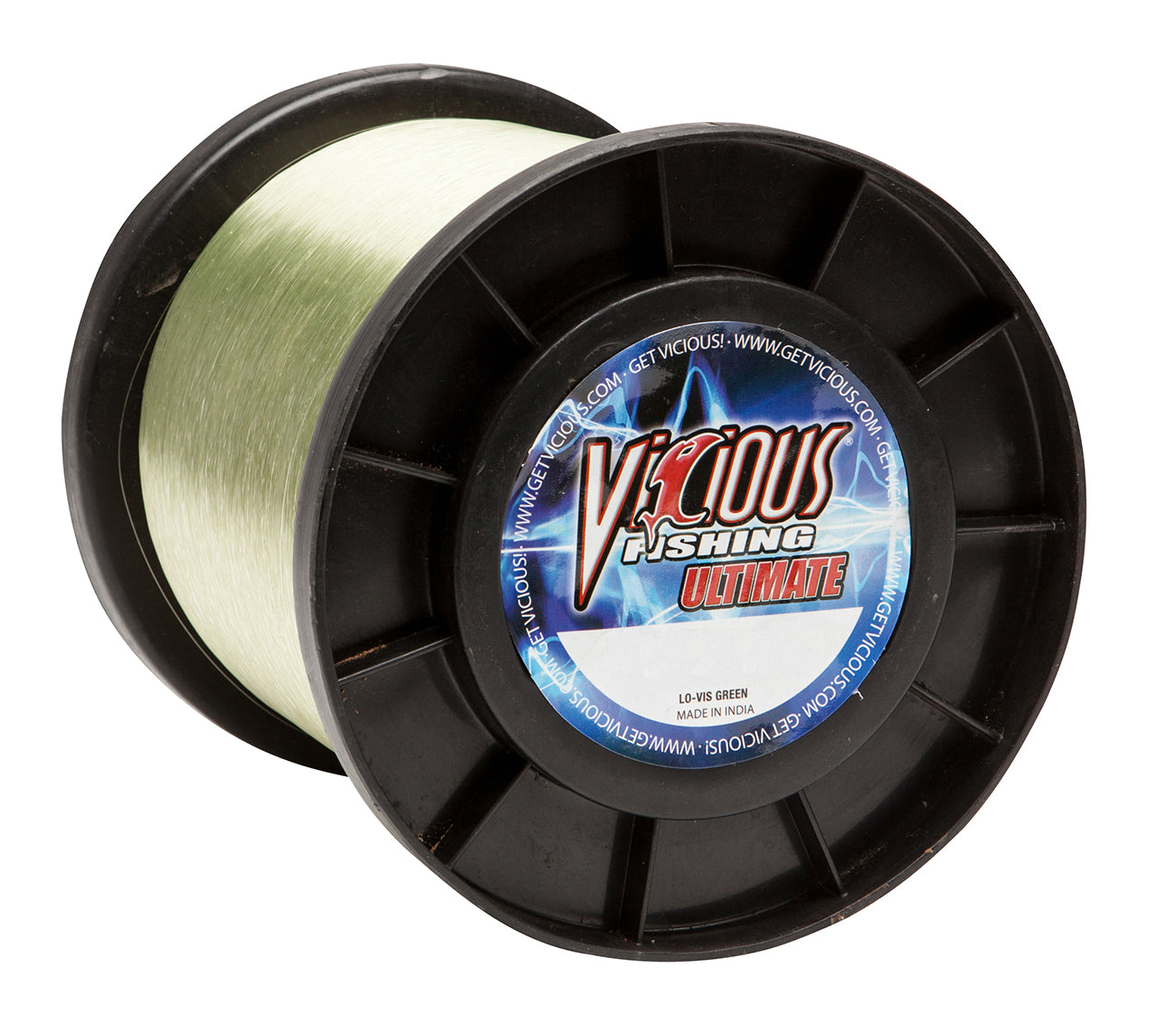Vicious Ultimate Lo-Vis Green Mono - 12 Lb Test