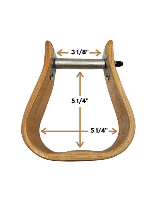 Metal Bound Visalia Stirrups