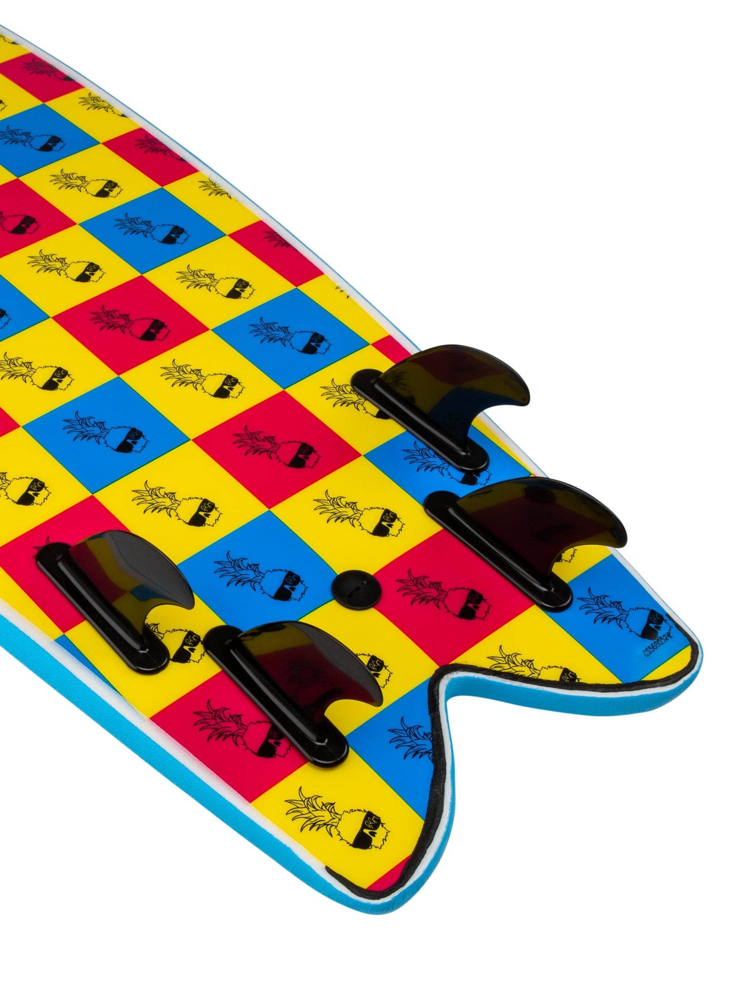 Retro Fish x Ben Gravy (5'8"Quad)