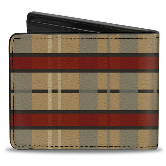 Bi-Fold Wallet - Americana Plaid