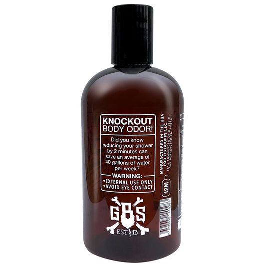 Fisticuffs Bay Rum Body Wash 12 oz. Bottle