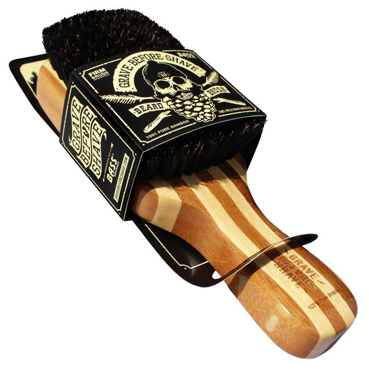 Official GRAVE BEFORE SHAVE™ Beard Brush