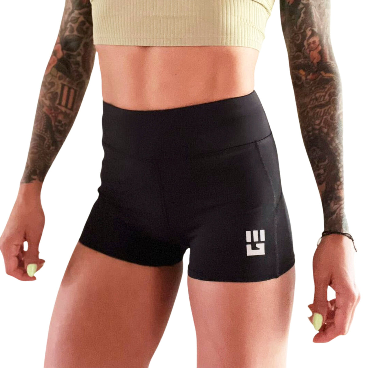 Women's Flex-Fit Compression Shorts 2-inch Inseam