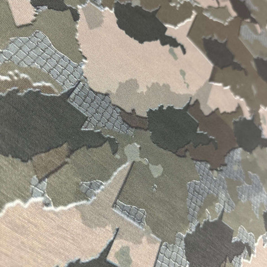 West Virginia Camo - Zip Up Hoodie