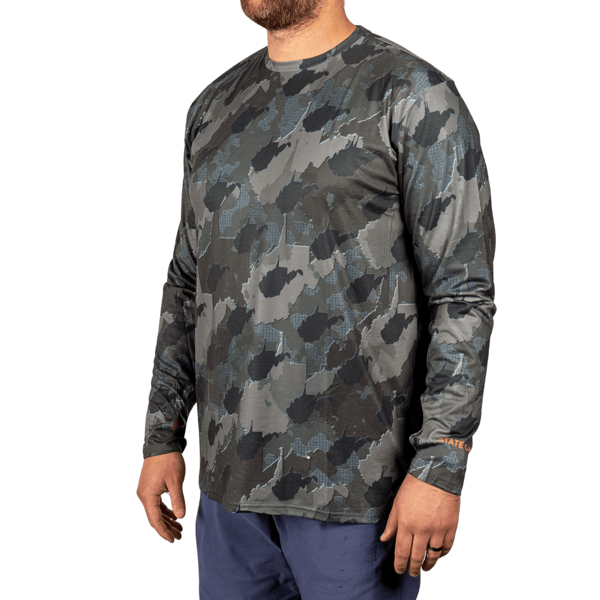 West Virginia Camo - Long Sleeve Shirt