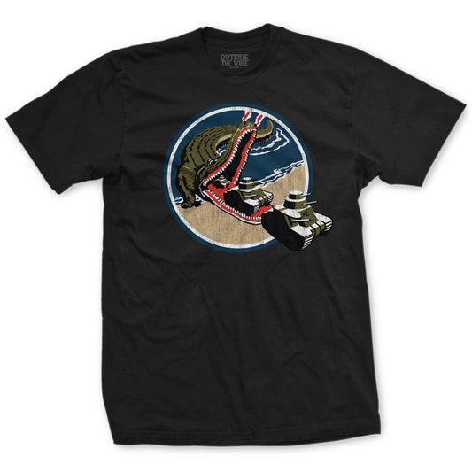 WW2 Amphibious Forces Patch T-Shirt
