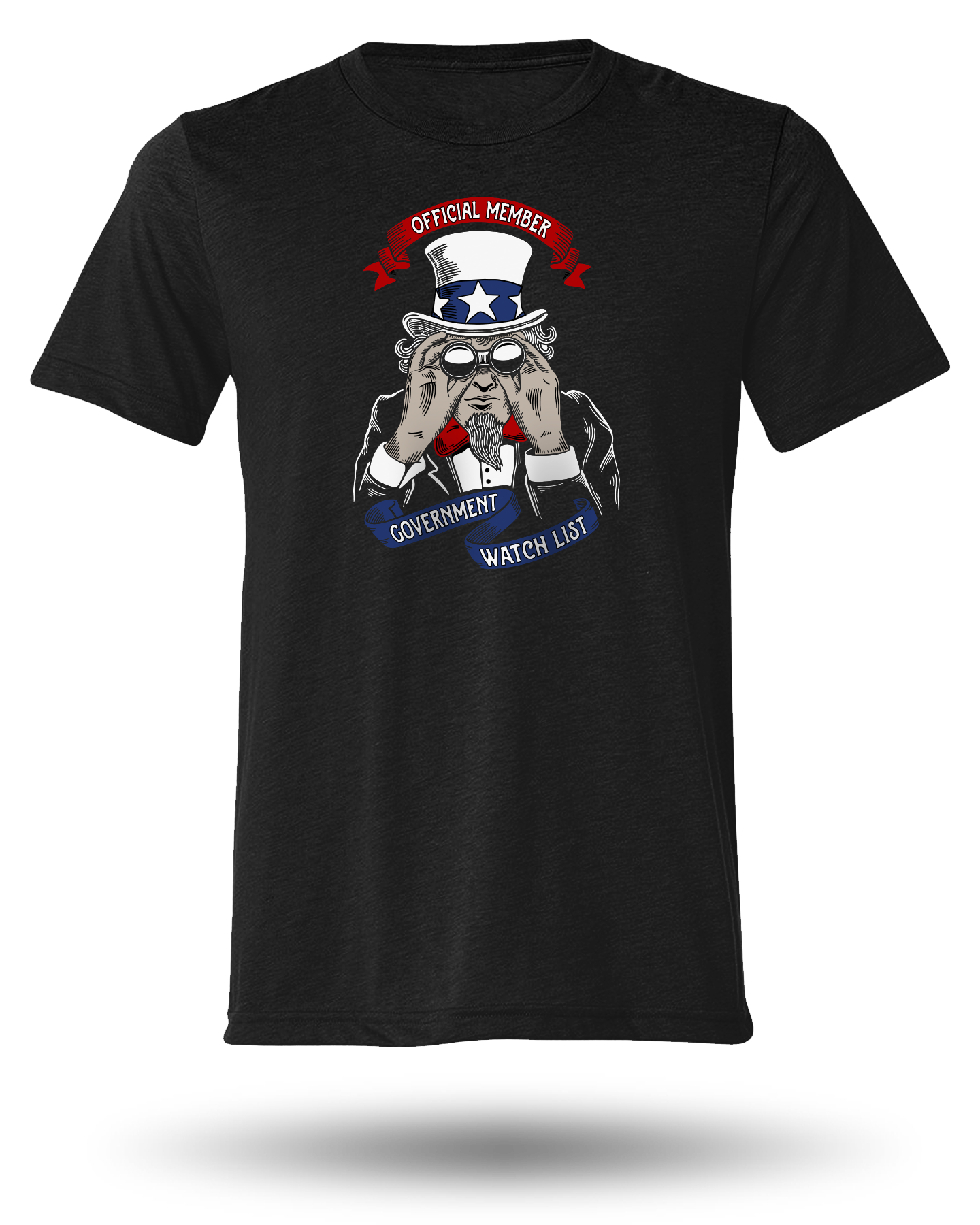 GOVERNMENT WATCHLIST OFFICIAL MEMBER TEE (SM, 5XL, & 6XL)