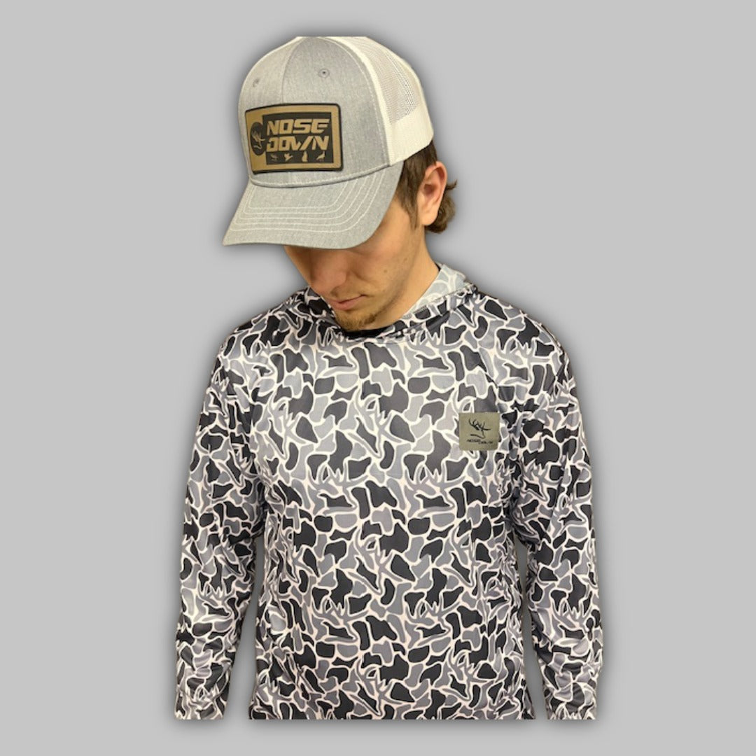 Nose Down Dry Fit Hoodie