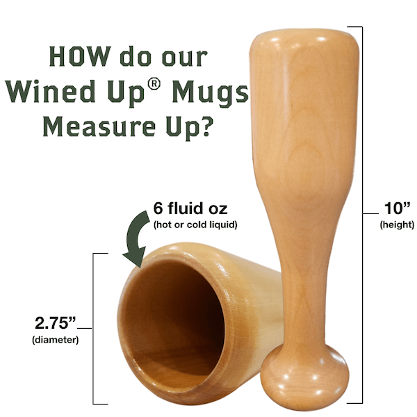 Milwaukee Brewers Wined Up® | Baseball Bat Wine Mug Collective