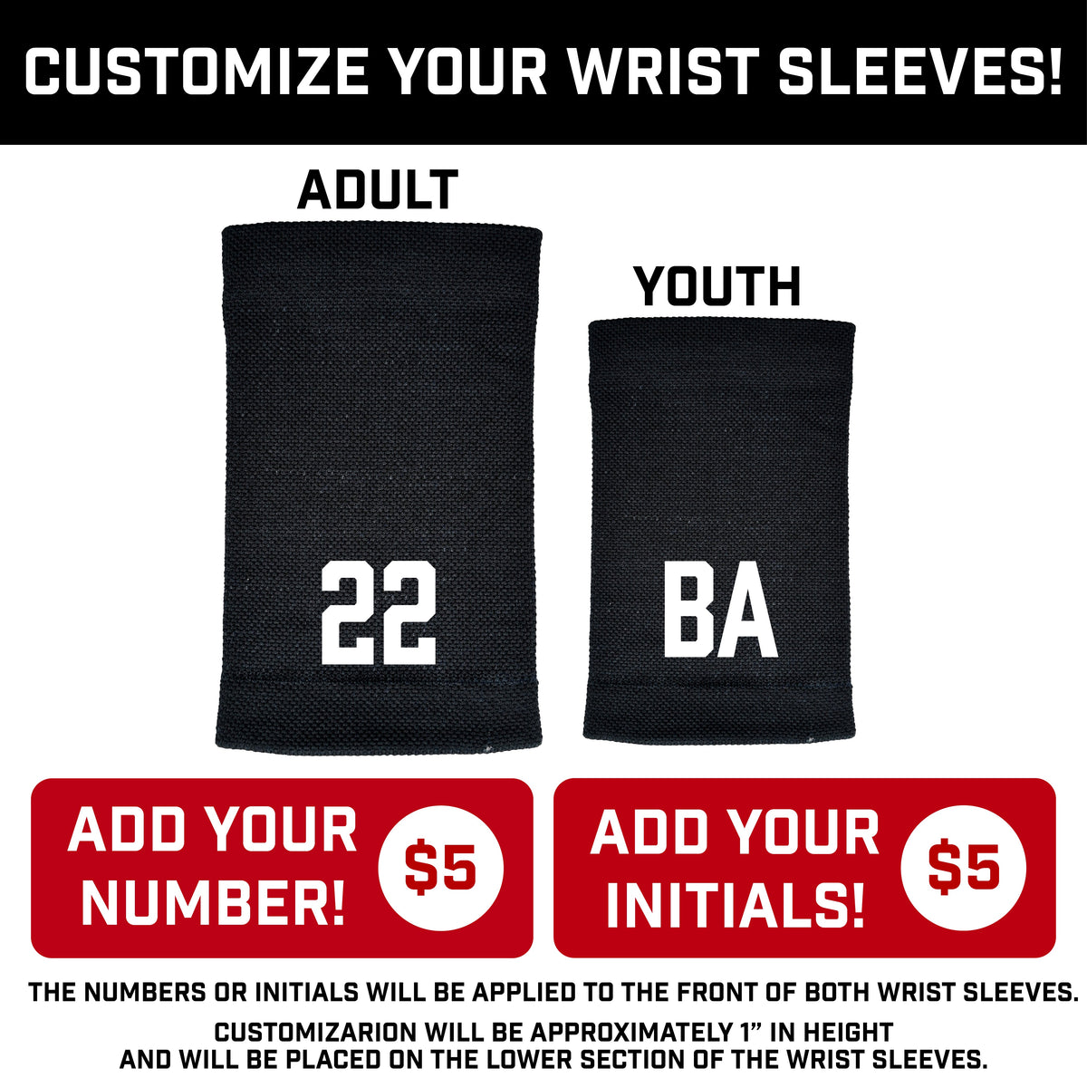 Shadow Old Glory Wrist Support Sleeves