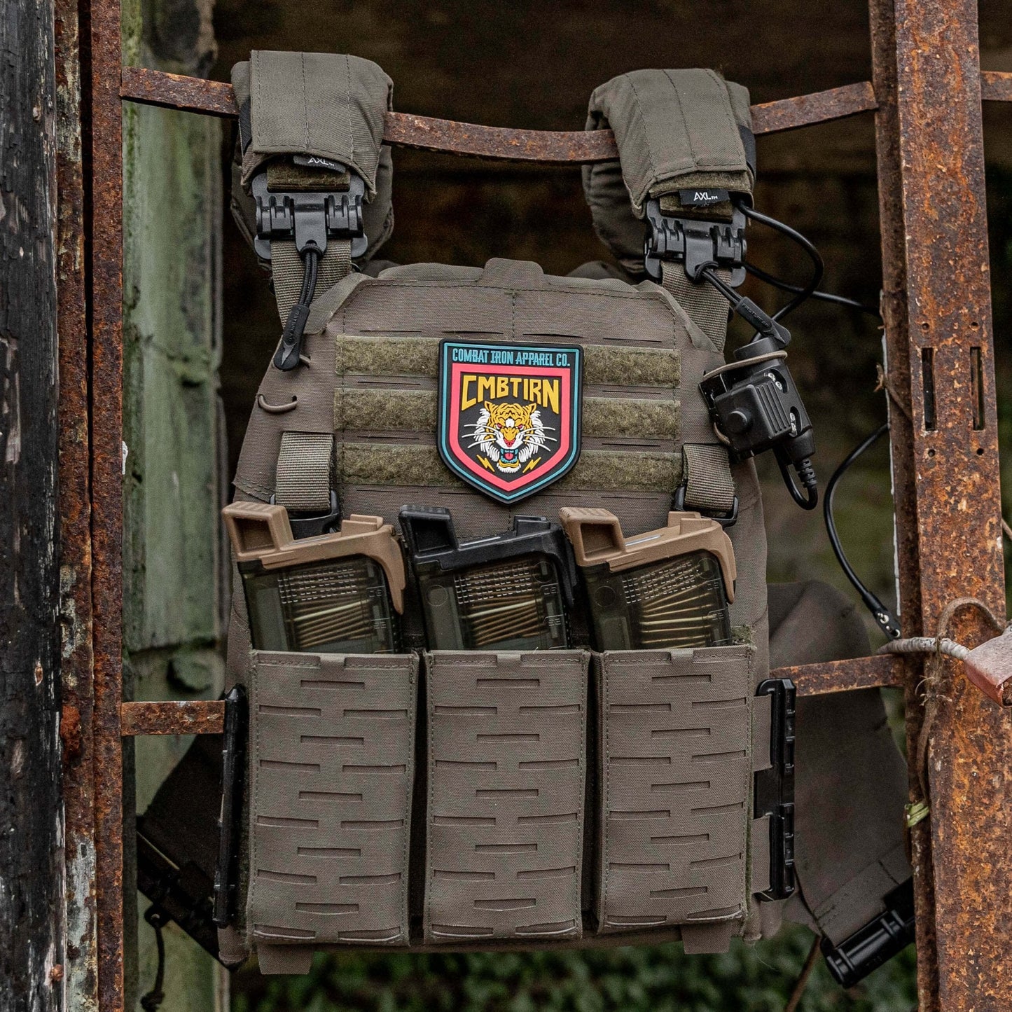 Lion Branded PVC Velcro Patch