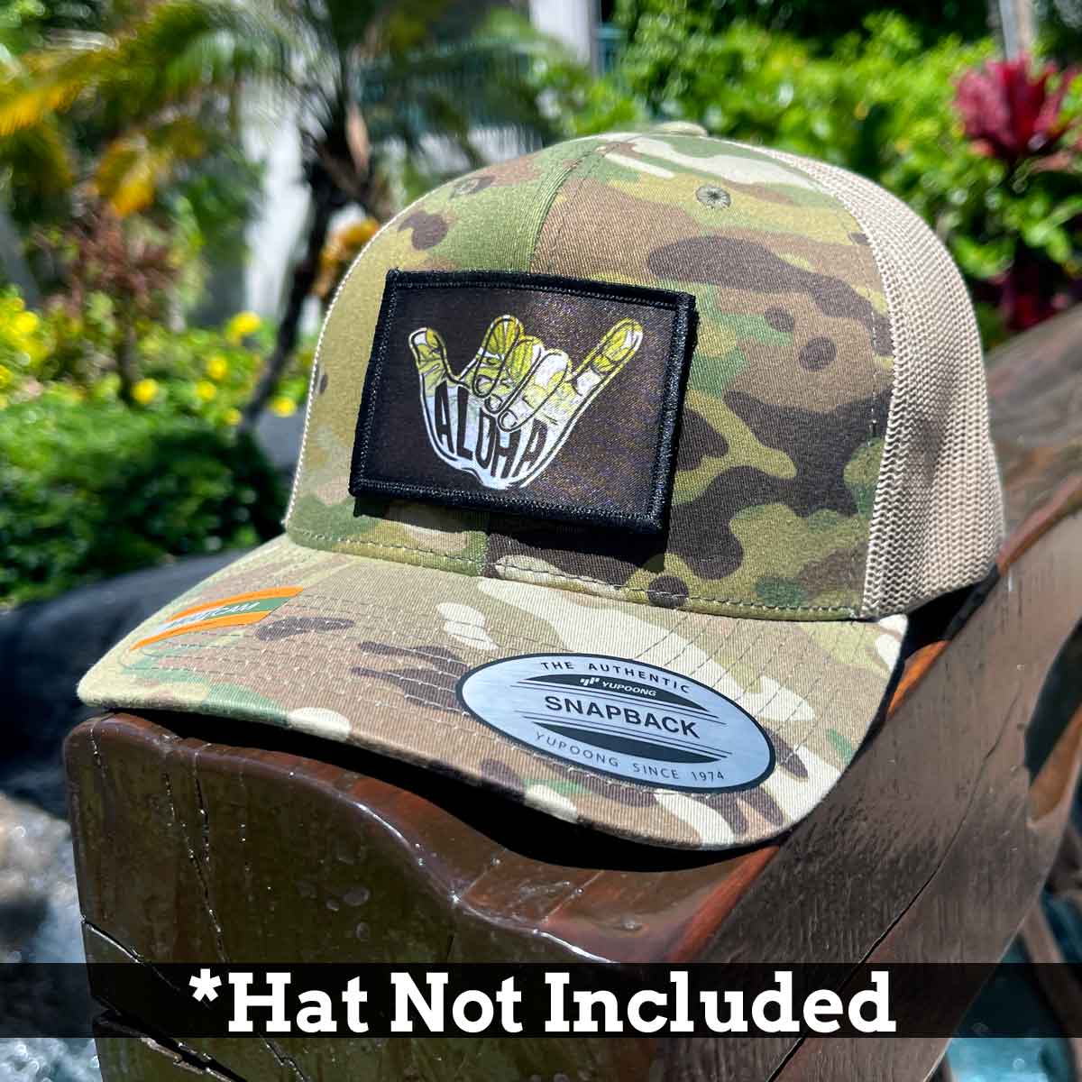 Aloha - Hang Loose - Removable Patch