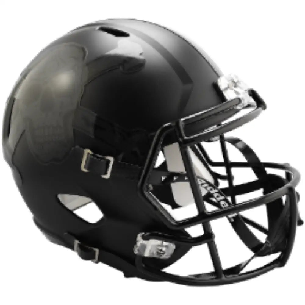 Army Black Knights Full Size Authentic Speed Football Helmet Skull and Crossbones NCAA