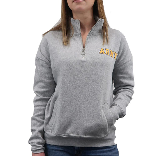 Army Ladies Dakota Quarter Zip Pullover (Grey)