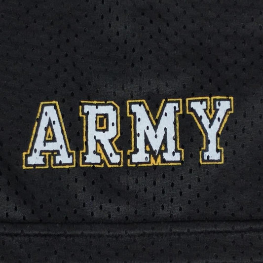 Army Athletic Pocket Mesh Shorts (Black)