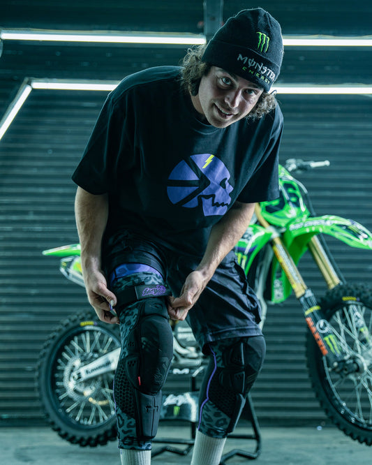 Slayco96 Ghost Leopard Knee Guard