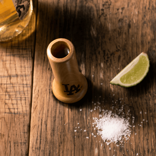 Los Angeles Dodgers "LA" Knob Shot™ | Bat Handle Shot Glass