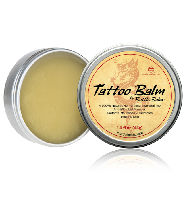Battle Balm® Tattoo Balm - Tattoo Healing, Moisturizer, & Skin Repair Cream