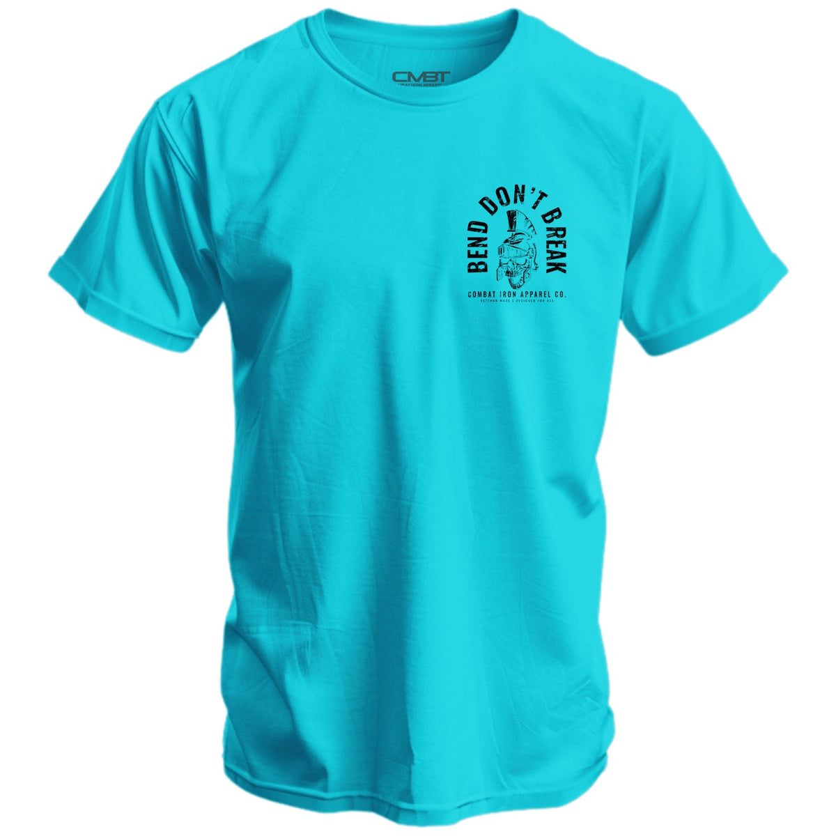 Bend Don't Break Barbell Skull Men's T-Shirt