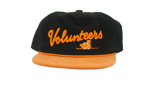 Black Corduroy Slanted Volunteers
