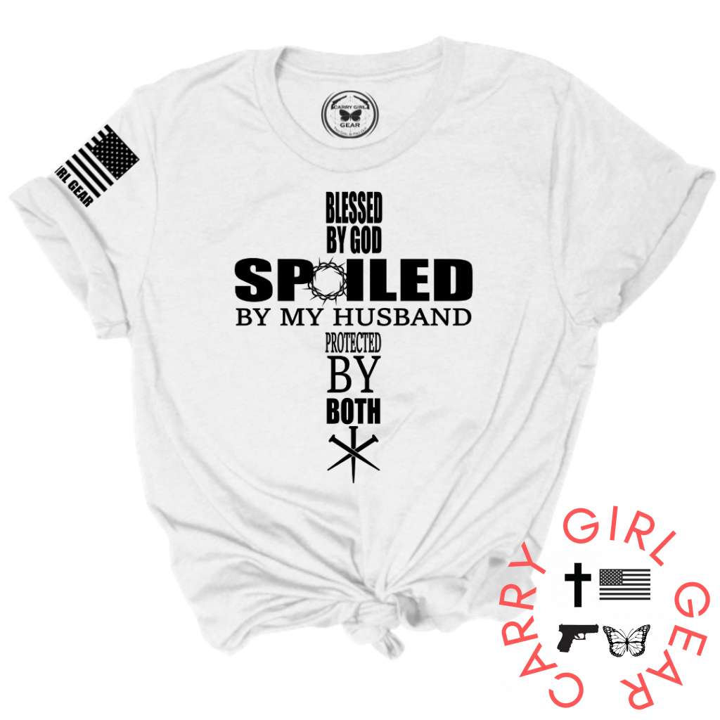 BLESSED SPOILED & PROTECTED Tee