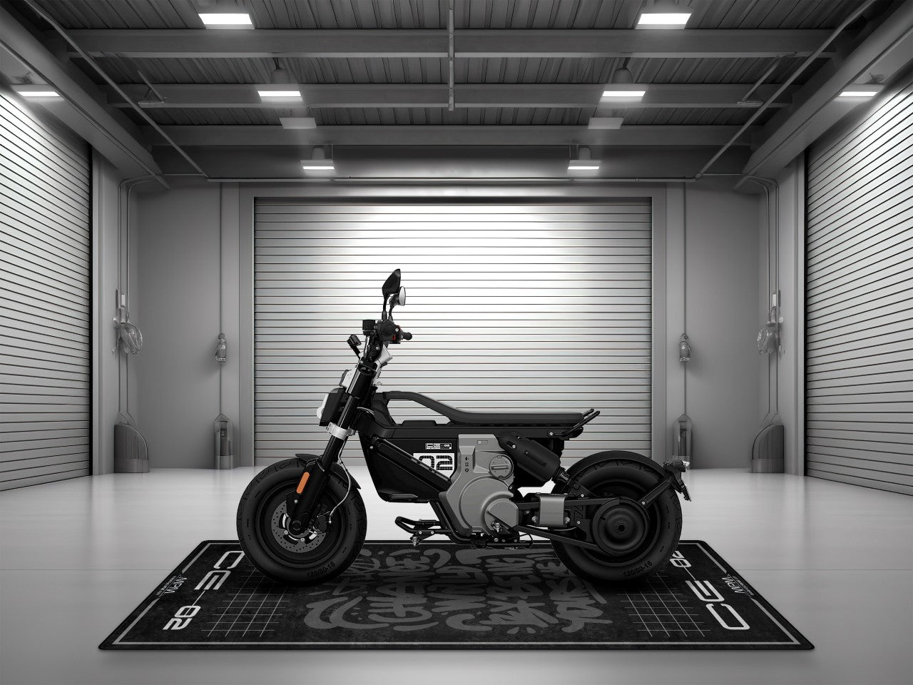 MPM Motorcycle Mat for BMW CE02 - MM4102