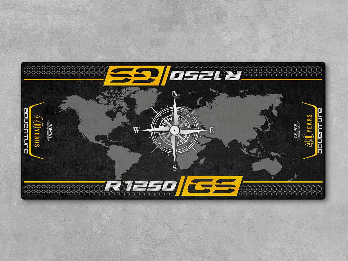 MPM Motorcycle Mat for BMW R1250 GS 40th Years Anniversary Adventure - MM7248