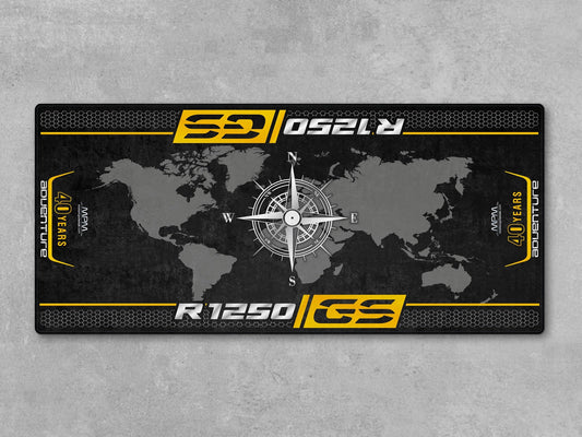 MPM Motorcycle Mat for BMW R1250GS 40th Years Anniversary Adventure - MM7248