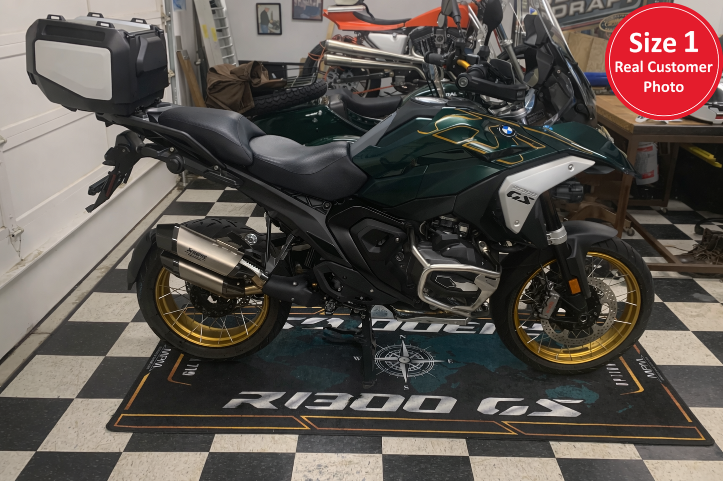 MPM Motorcycle Mat for BMW R1300 GS Adventure - MM4193