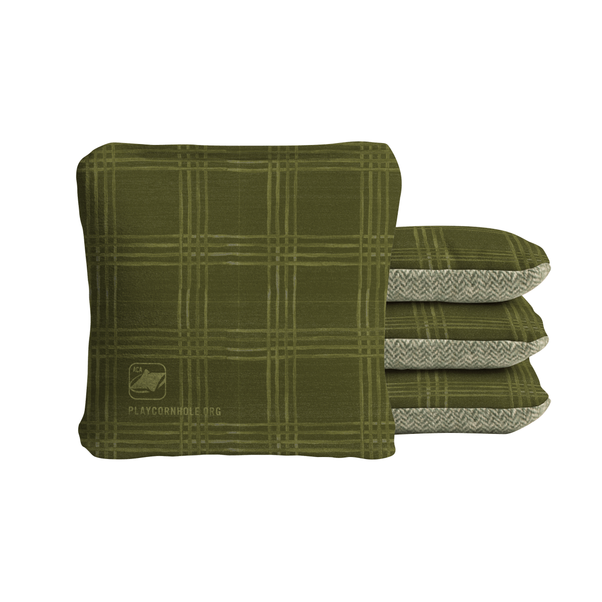 Boho Plaid Synergy Soft Cornhole Bags