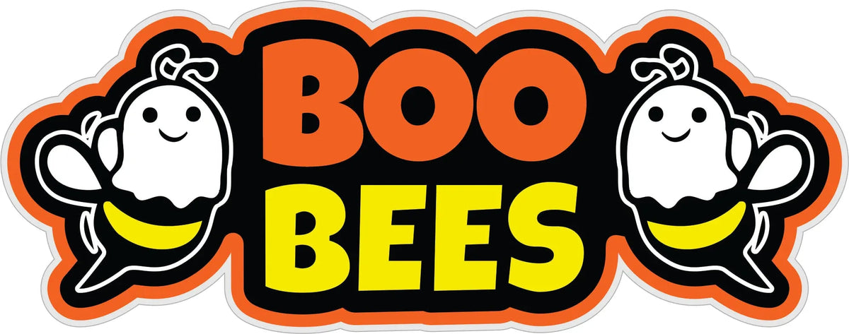 BOO-BEES - 4.5 inch Sticker