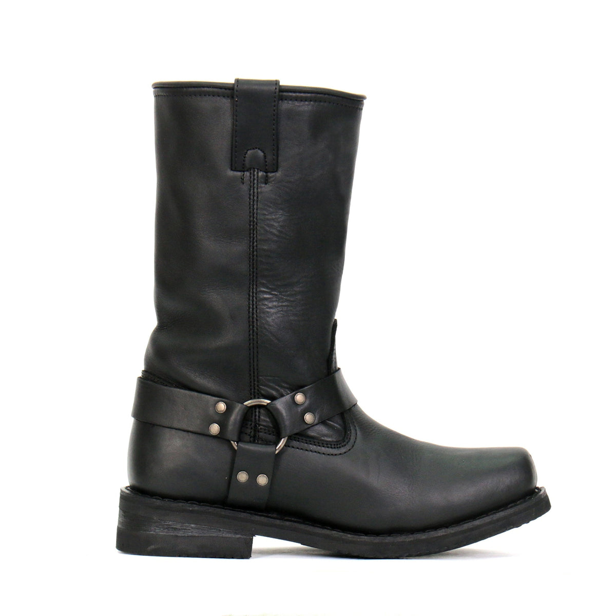 Men's Midnight Harness Black Harness Boots - BTM1016